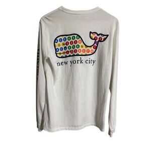 Vineyard Vines New York City Subway Long Sleeve Tee Small